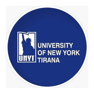 TİRAN NEW YORK ÜNİVERSİTESİ (TİRAN-ARNAVUTLUK) logosu